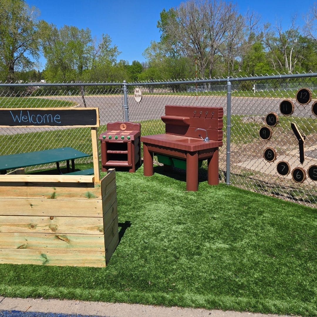 Outdoor Classroom at New Horizon Academy in Burnsville, Minnesota
